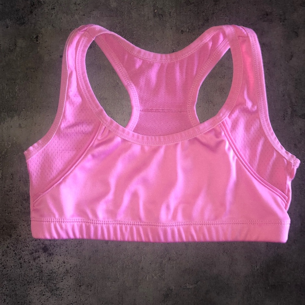 Pink Sports bra